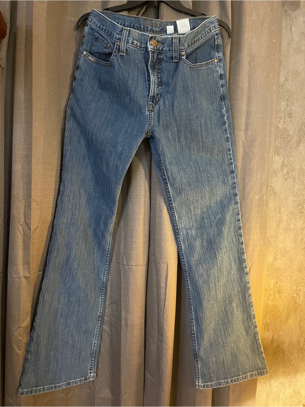 Women's Cruel Girl Blue Denim Jeans - Classic Straight Leg